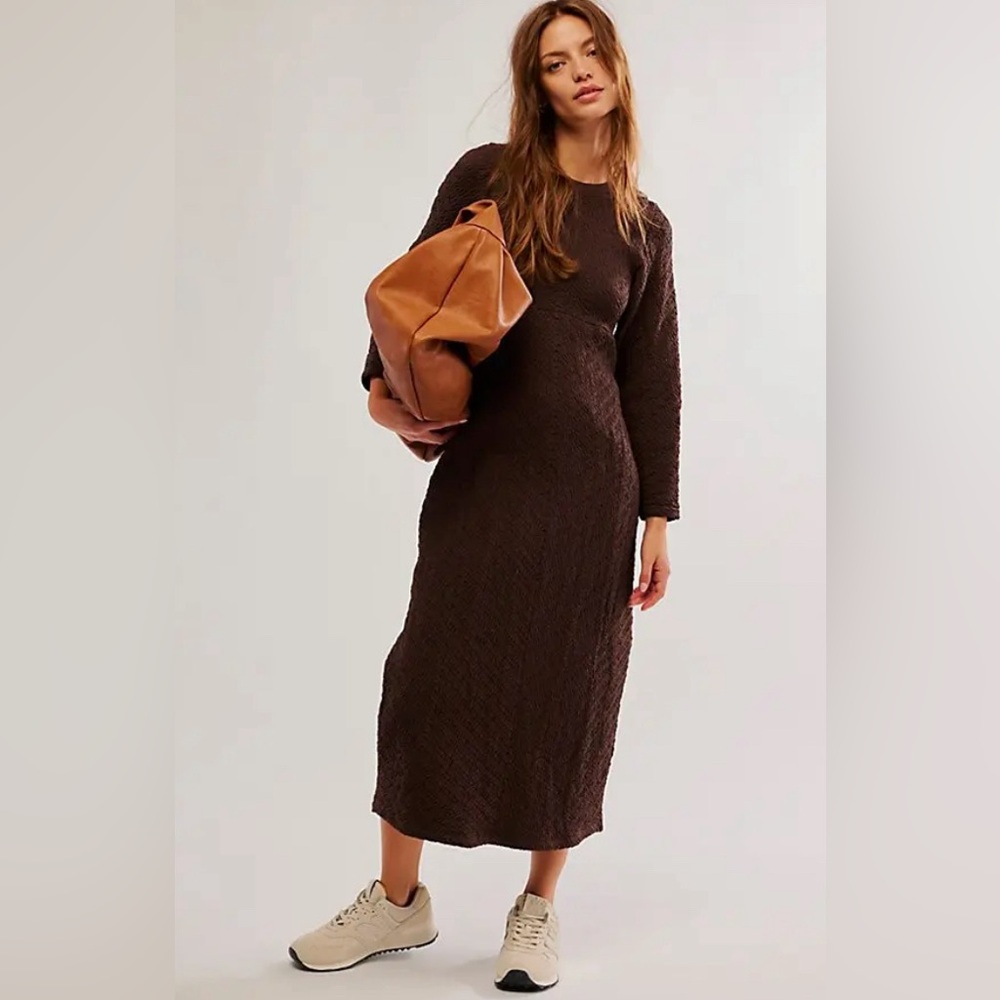 Free People NWT Gabby Seamless Midi Dress